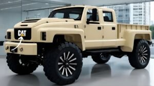 2026 Caterpillar Pickup Truck Breaks Cover With Diesel Muscle and Industrial-Grade Tech