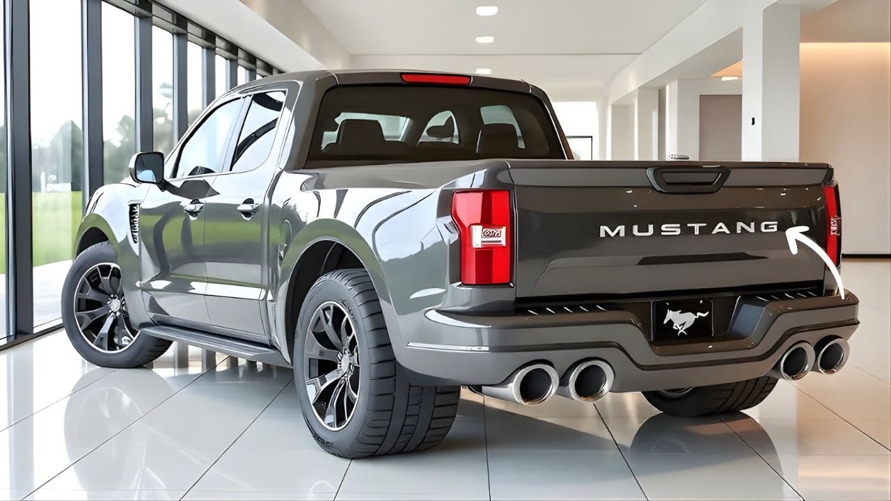 2026 Ford Mustang Pickup Revealed: Muscle-Car Power Meets Everyday Utility in a Bold New Form