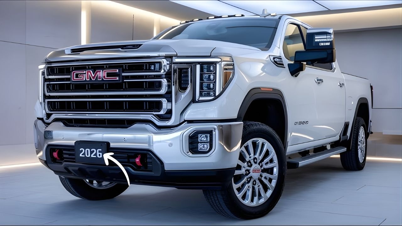 2026 GMC Sierra 2500 Debuts With Smarter AI Tech and Premium Heavy-Duty Upgrades