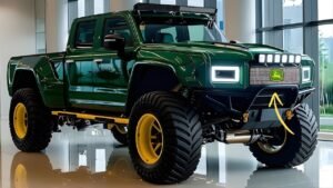2026 John Deere Heavy-Duty Pickup Revealed: Rugged Design Meets Smart Safety and Hybrid Efficiency