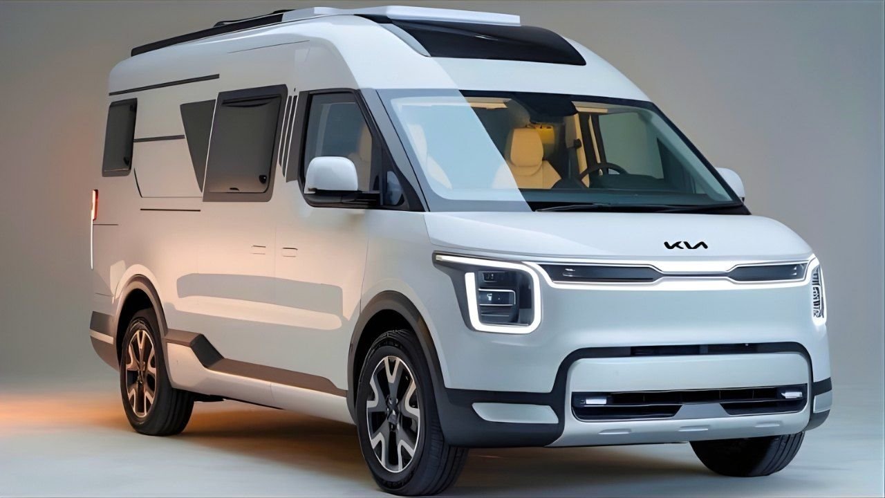 2026 Kia Camper Van Revealed with Modular Cabin, AWD Confidence, and Premium Road-Trip Comfort