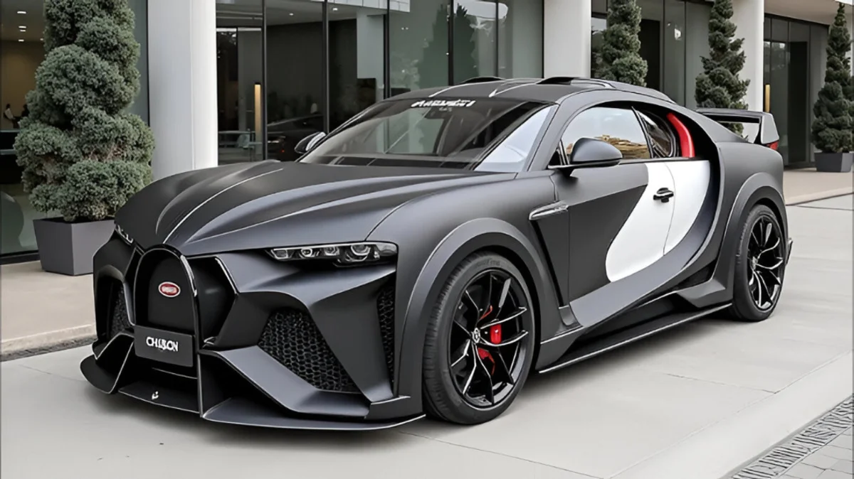 2026 Bugatti Chiron Black Sport
