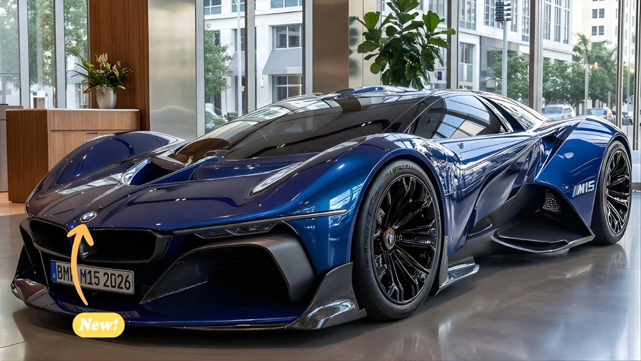 2026 BMW M15 Hybrid Sedan Revealed