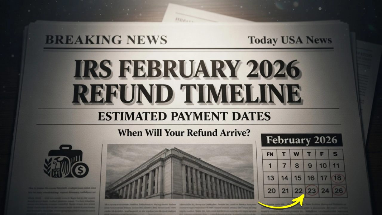 IRS 2026 Tax Refund Calendar