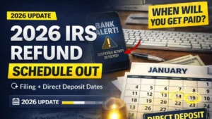 2026 IRS Tax Refund Schedule
