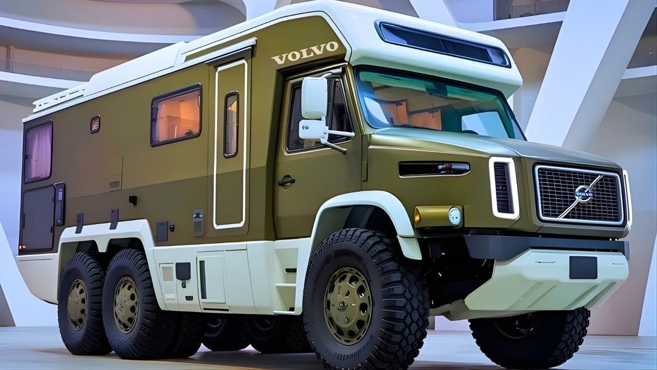 Volvo Motorhome 2026 Revealed With Hybrid Power, Solar Roof, and Smart Living Tech